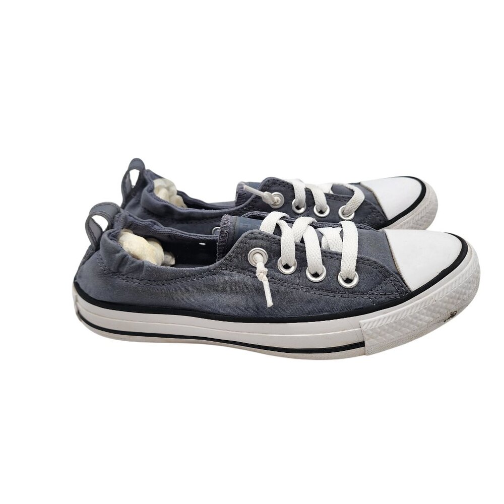 Converse All Star Gray Slip-On Womens Sneakers Size 6